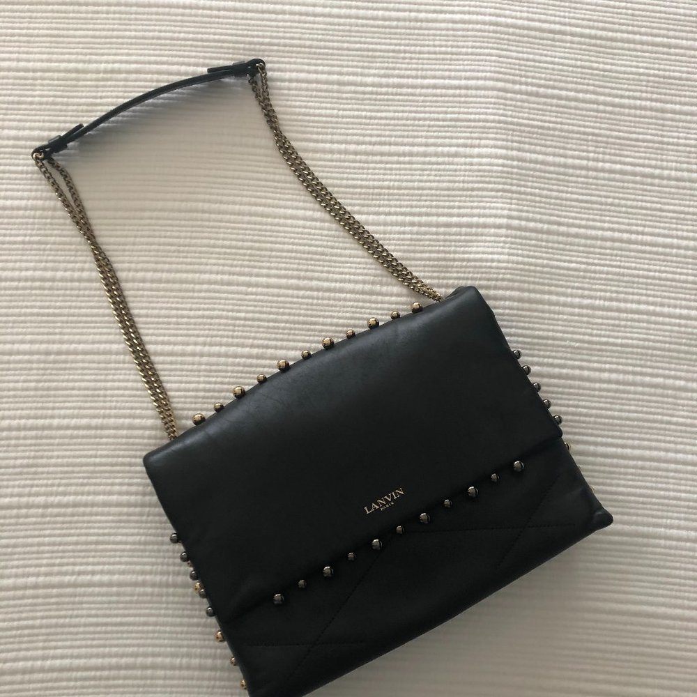Lanvin Medium Sugar Studs Shoulder Bag